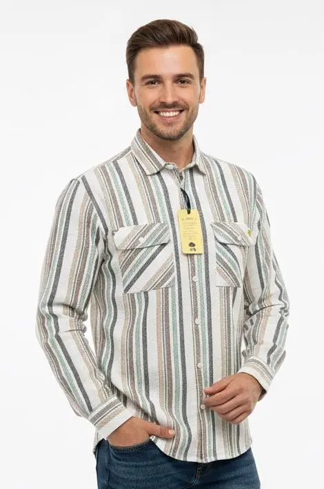 Off-White Multi-Stripe