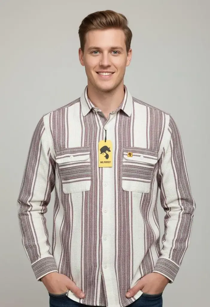 Multi-Color Striped Shirt